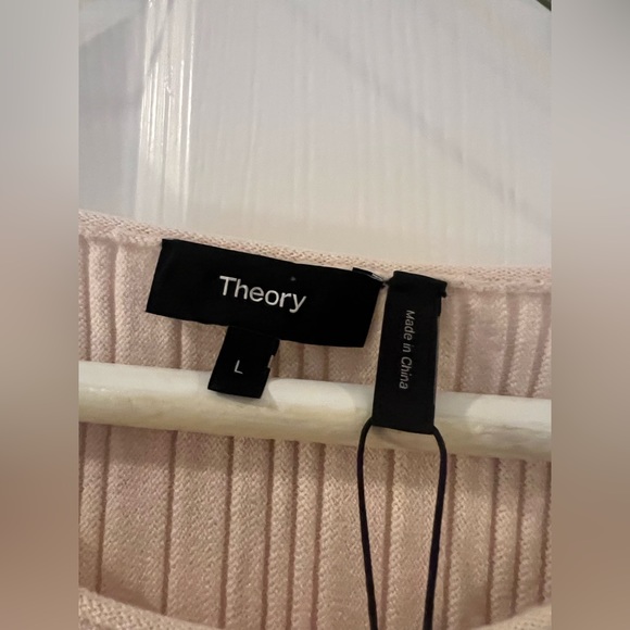 BRAND NEW Theory Fit and Flare in color ecru- - Picture 2 of 13